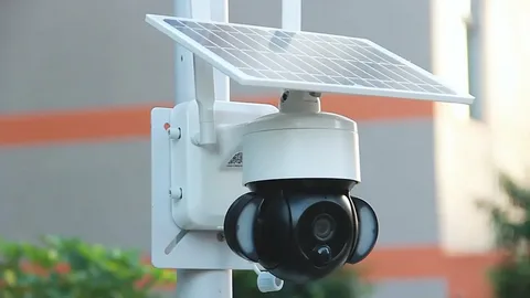 Solar Powered Security Cameras for Remote Construction Sites