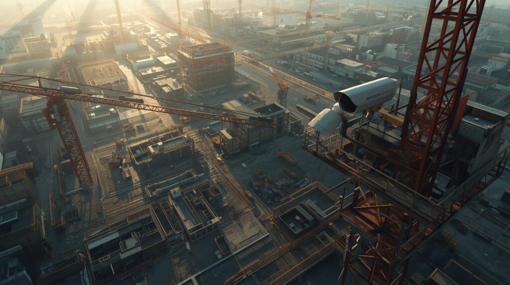 Why CCTV Live Monitoring Service Is Essential for Construction Site Security
