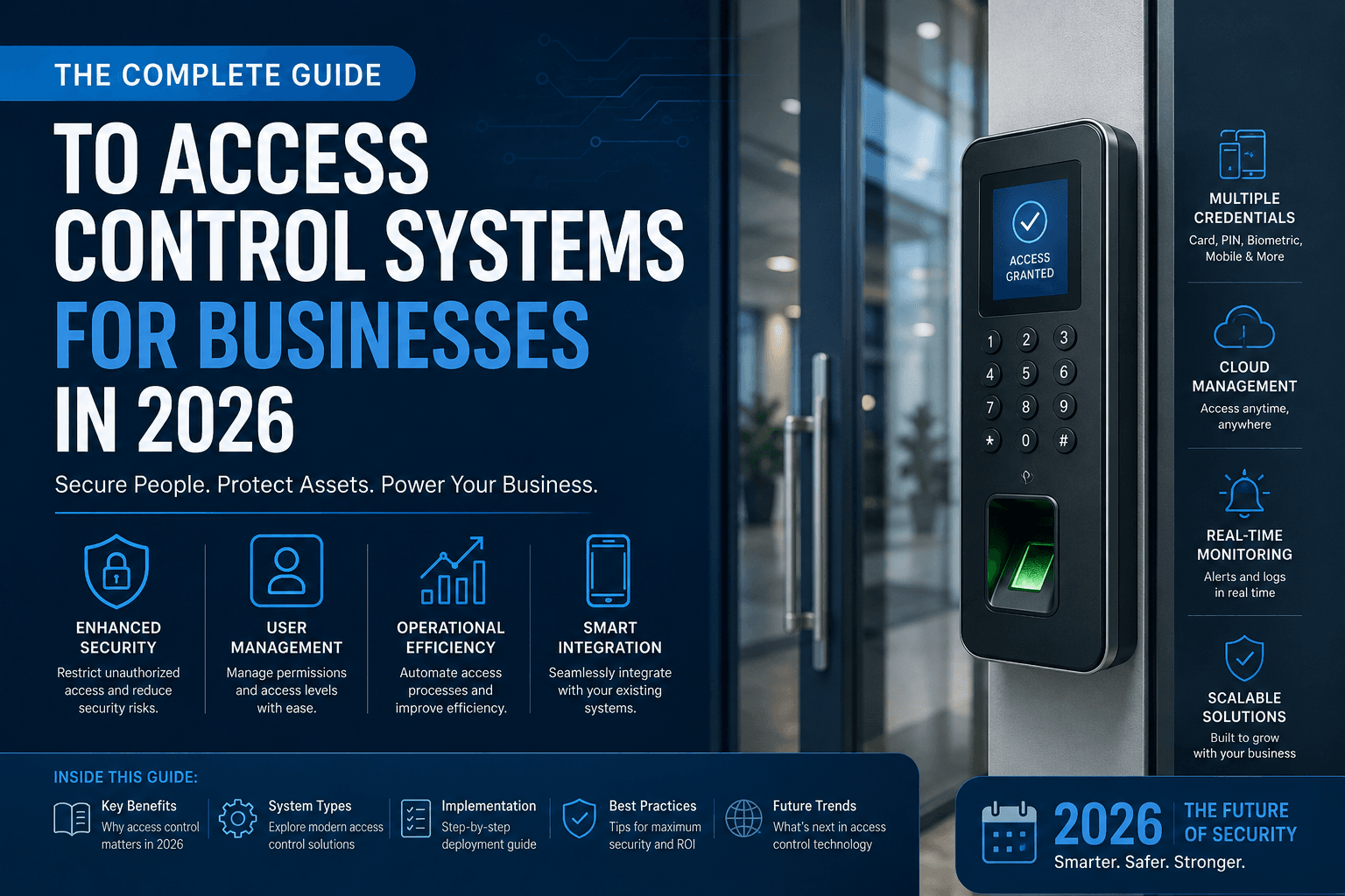 Complete Guide to Access Control Systems for Businesses in 2026