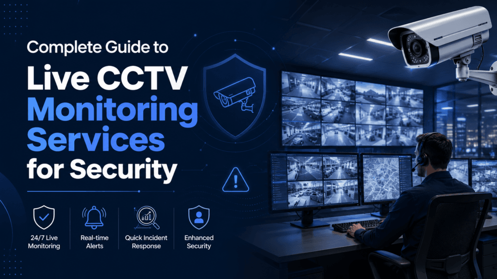 Live CCTV Monitoring Services