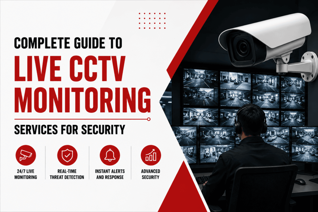 Live CCTV Monitoring Services