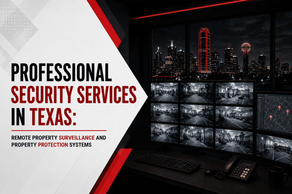 exas Security Services Control Room