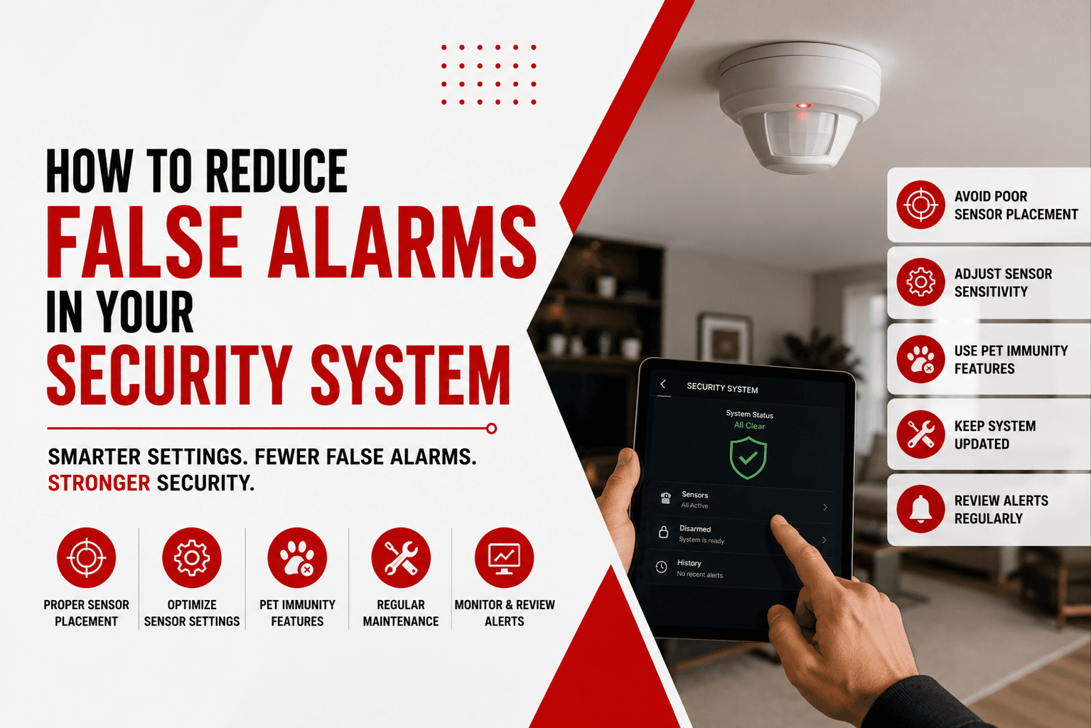 How to Reduce False Alarms in Your Security System