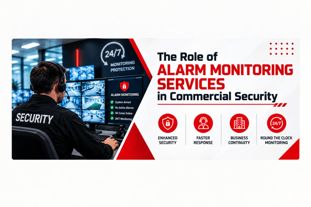 Role of Alarm Monitoring Services in Commercial Security